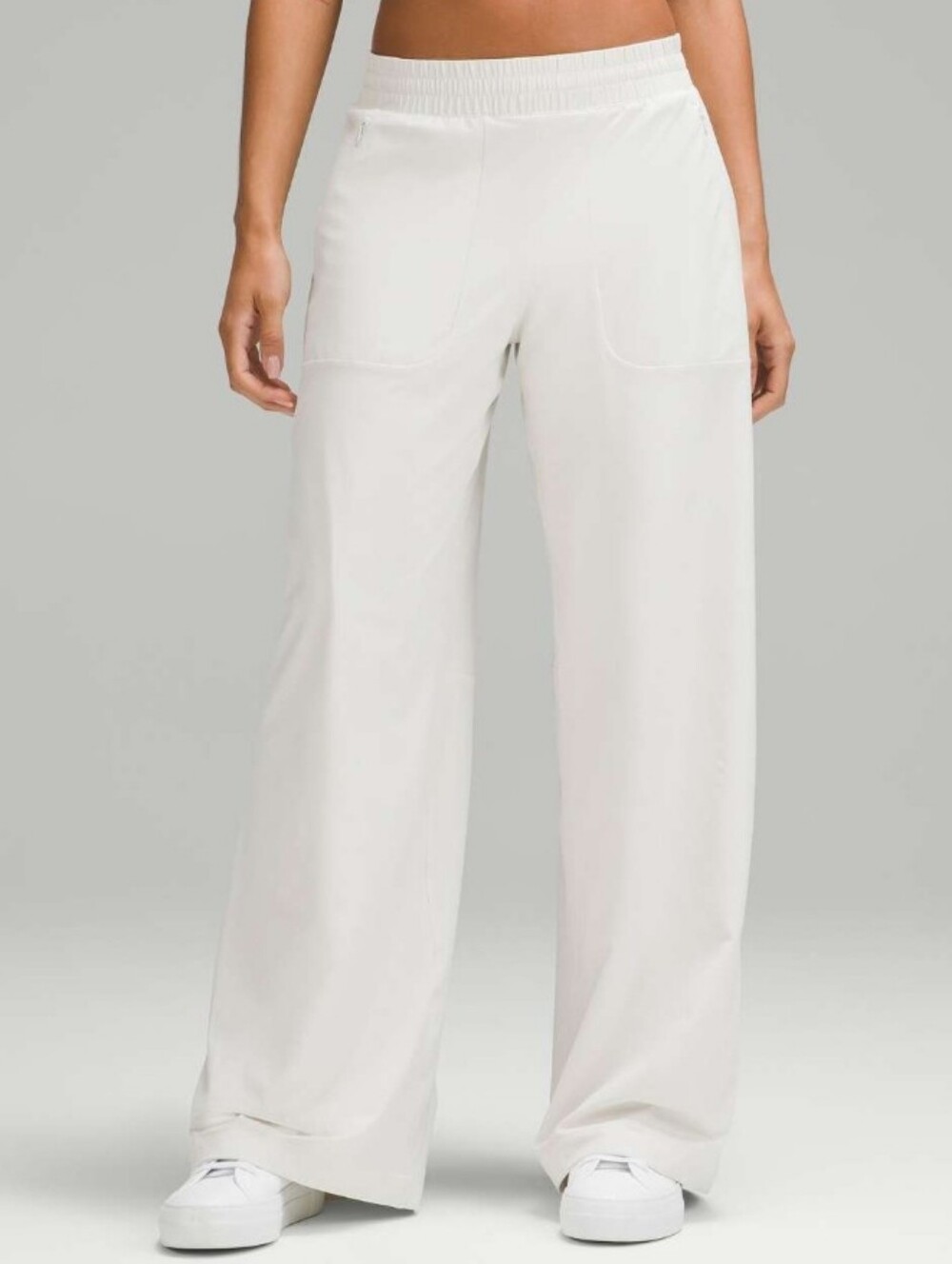 Lululemon Swift Wide-Leg Mid-Rise Pant *Full Length In Bone Size 10